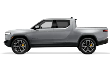 2026 R1T LA Silver side view