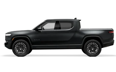 2025 R1T Midnight side view