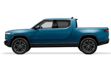 2026 R1T Rivian Blue side view