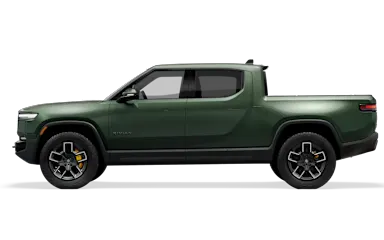 2027 R1T Forest Green side view