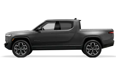 2026 R1T Half Moon Grey side view