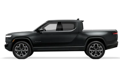 2025 R1T Midnight side view