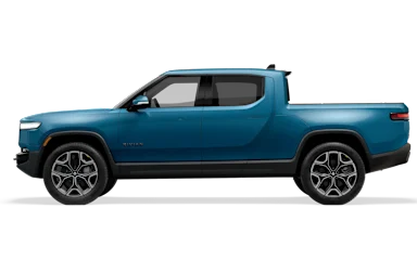 2026 R1T Rivian Blue side view