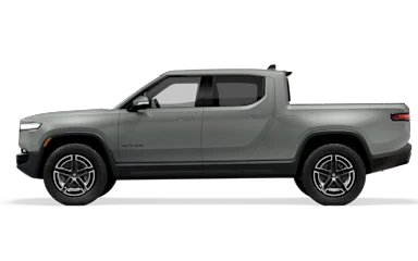 2025 R1T Limestone side view