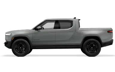 2025 R1T Limestone side view