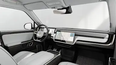 2024 R1S Ocean Coast driver seat view