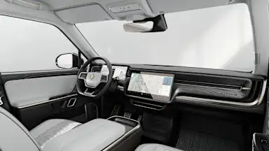 2024 R1S Ocean Coast driver seat view