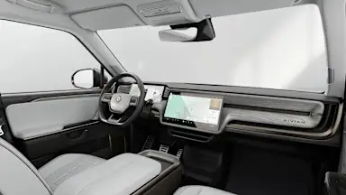 2026 R1S Ocean Coast Signature driver seat view