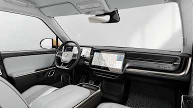 2022 R1T Ocean Coast driver seat view