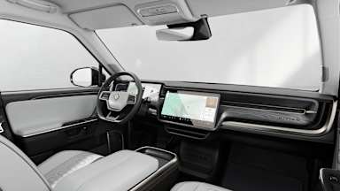 2027 R1T Ocean Coast driver seat view