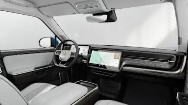 2026 R1T Ocean Coast driver seat view