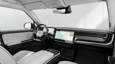2026 R1T Ocean Coast driver seat view