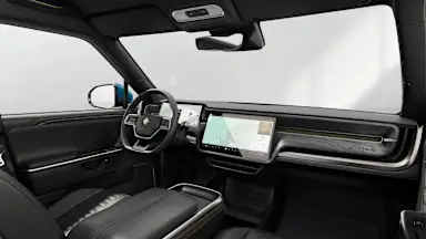 2026 R1T Black Mountain driver seat view