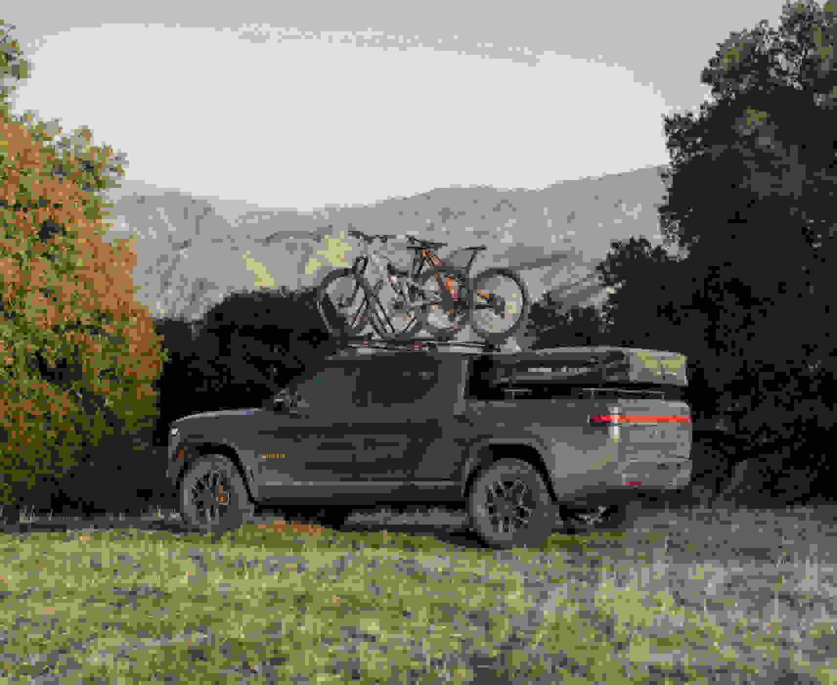 Truck bicycle rack best sale