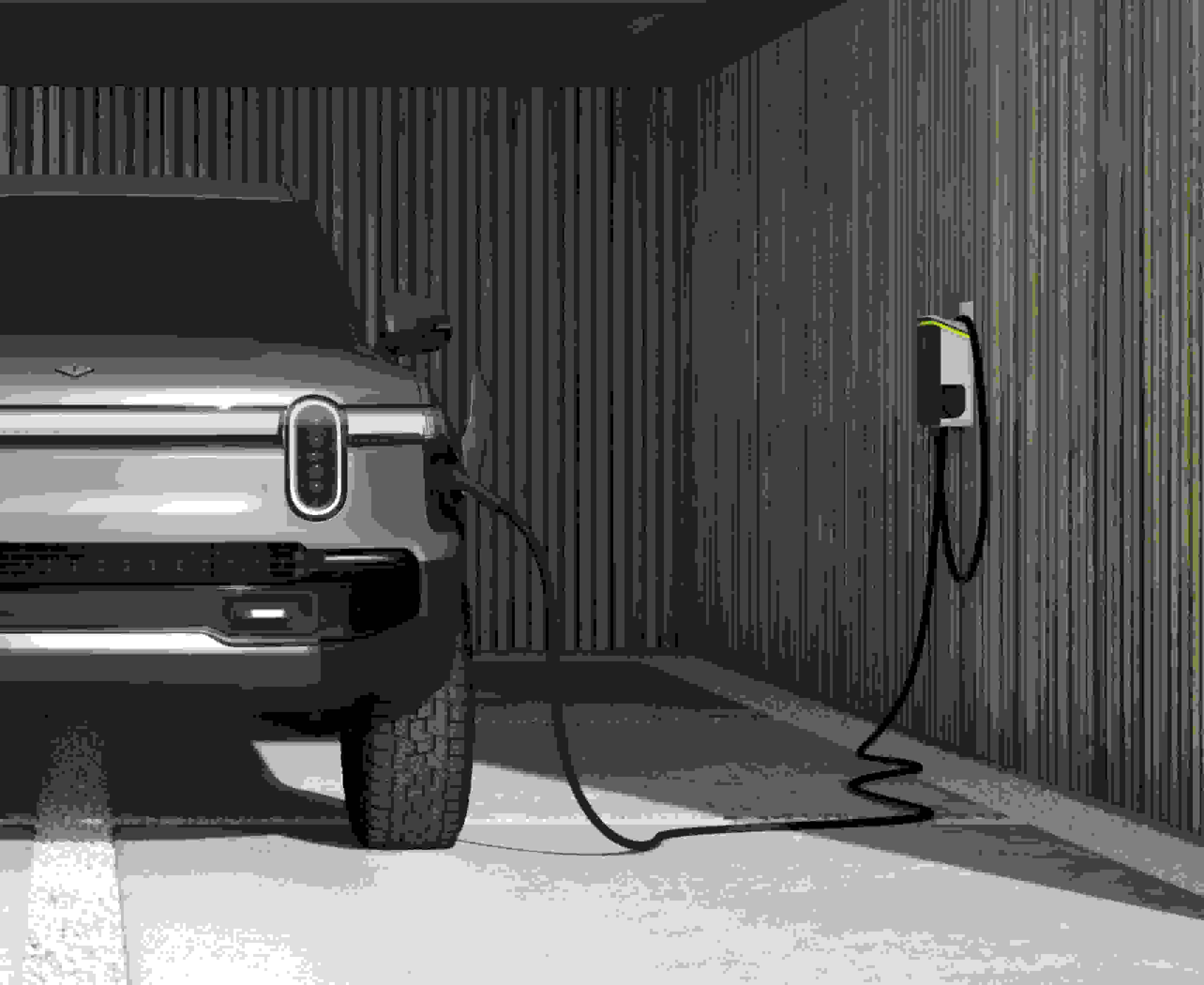 Rivian home charging station discount