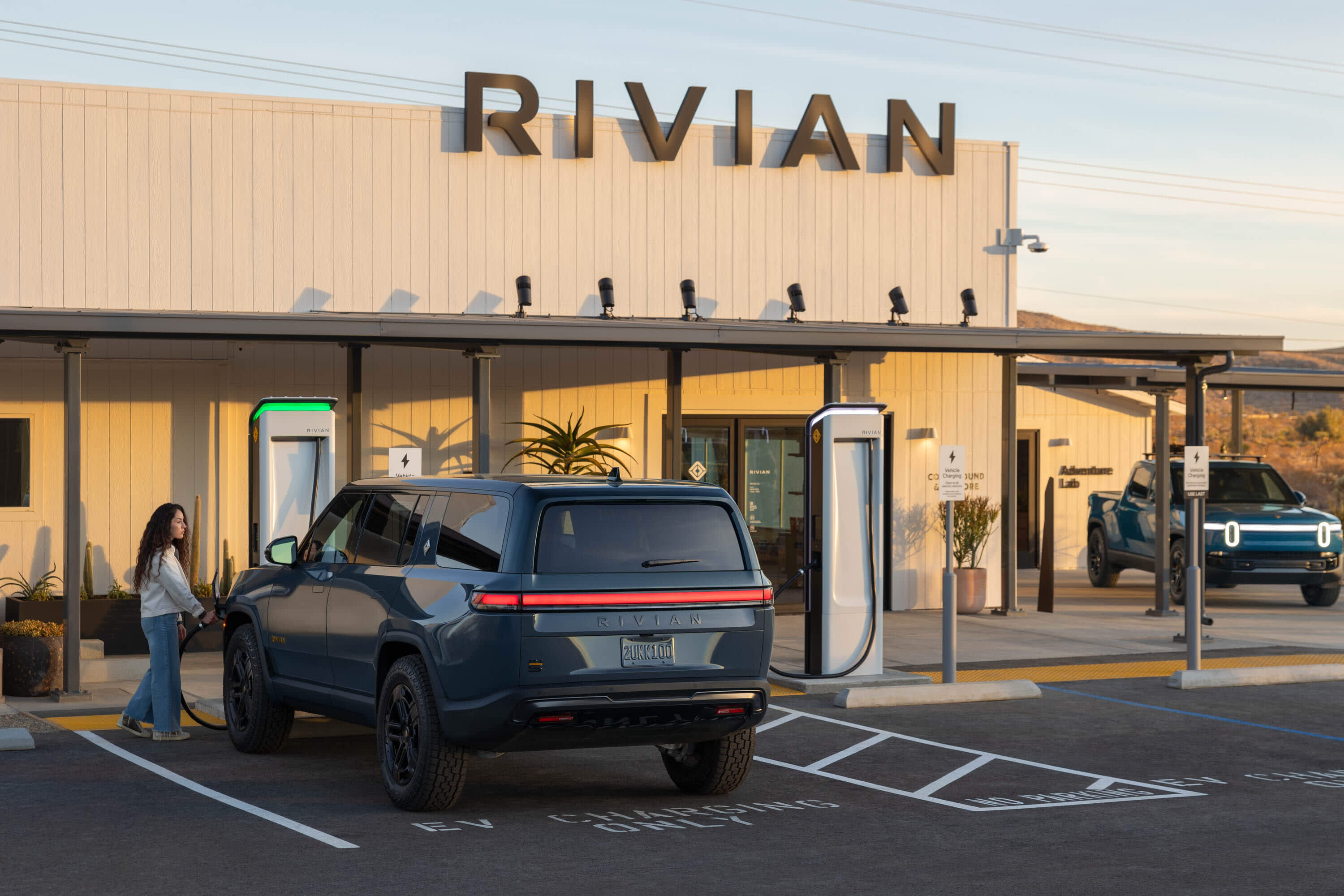 Rivian Adventure Network Opens Its First Chargers for All EVs ...