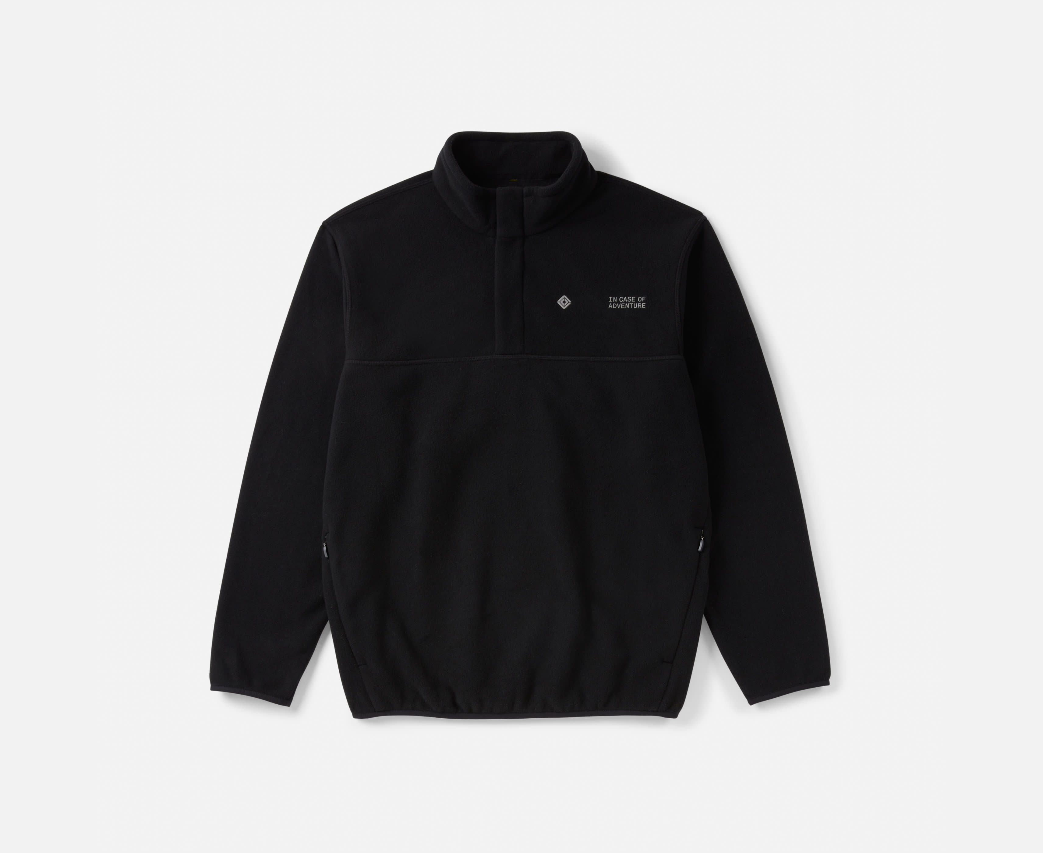 RAVINE FLEECE JACKET CHARCOAL - DIMITO