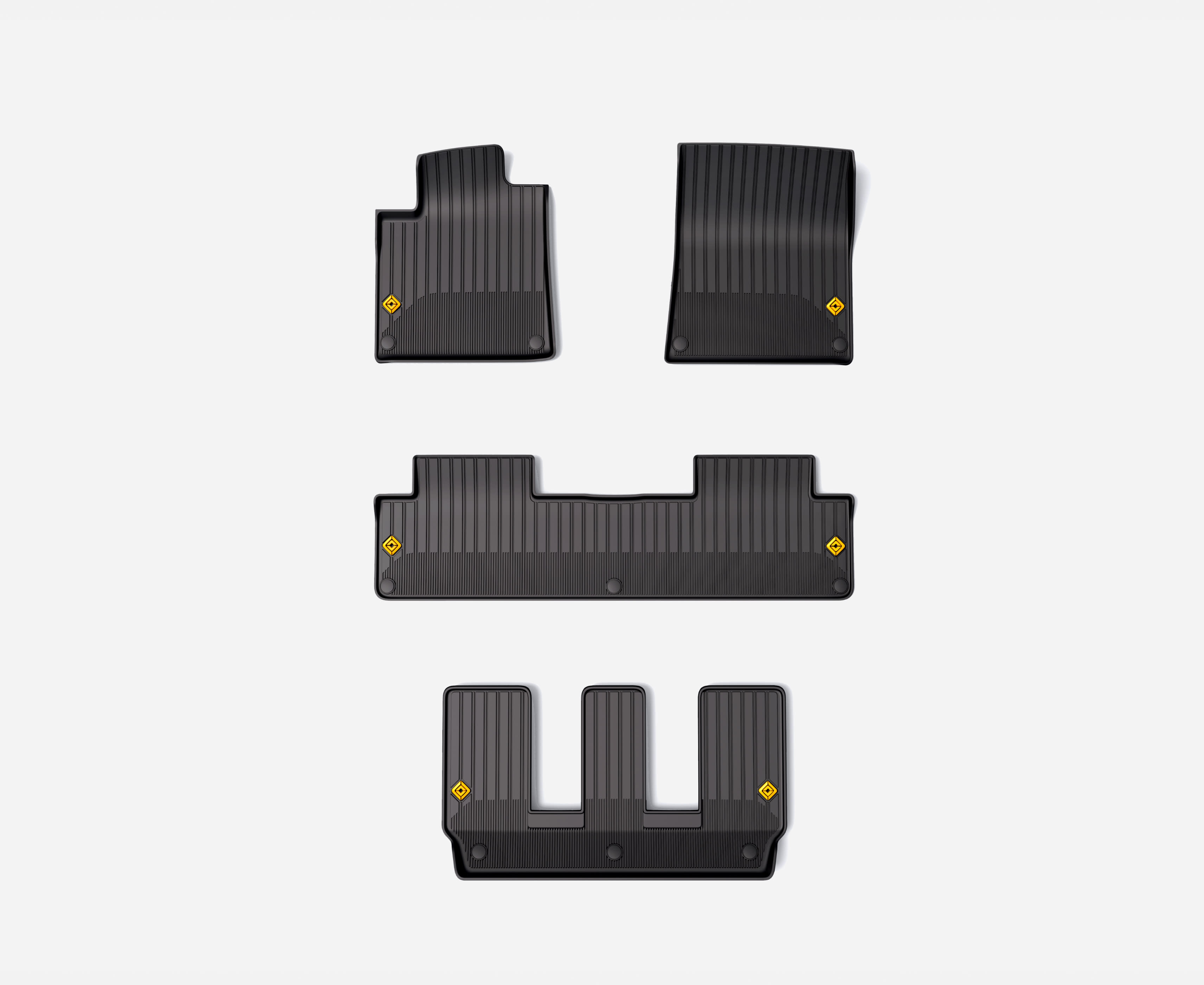 Rivian R1S All-Weather Floor Mats by 3D MAXpider – rivianist